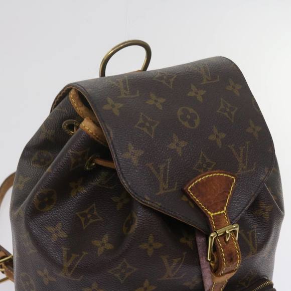 LOUIS VUITTON Monogram Montsouris MM Backpack M51136 LV Auth 61478 - Picture 14 of 16